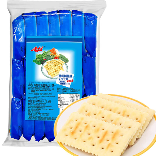 Aji Soda Crackers, Hefe Geschmack, Salz reduziert 472,5g