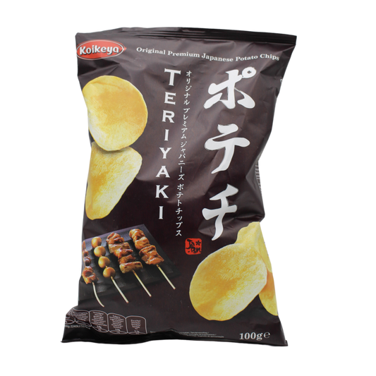 KOIKEYA Kartoffelchips Teriyaki Geschmack 100g