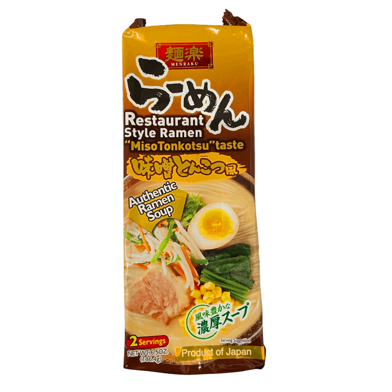 Hikari 日式浓汤拉面 味增豚骨味 186,4g (93,2g*2)