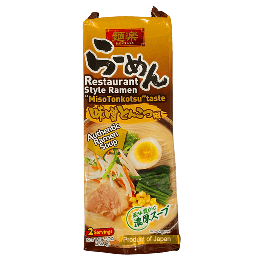 Hikari 日式浓汤拉面 味增豚骨味 186,4g (93,2g*2)