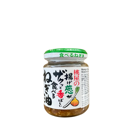 MOMOYA Taberu Negi-Abura, Würzöl mit 8,6% Frühlingszwiebeln 100g