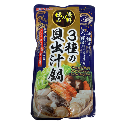 Daisho Würzpaste für Hot Pot, Dreierlei Schalentiere mit Yuzu-Geschmack 750g