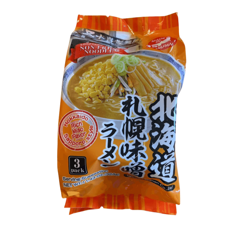 Igarashi Seimen Instant Noodle, Ramen mit Misopaste 108g*3