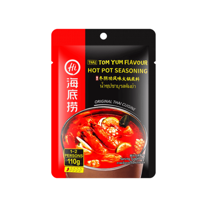 海底捞 泰式冬阴功风味火锅底料 1-2人份 110g