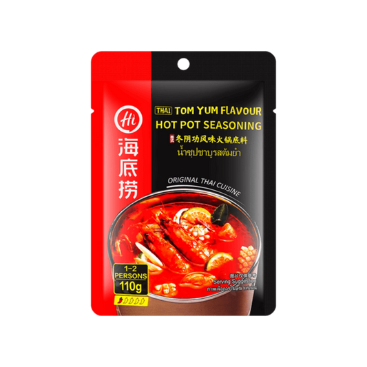 海底捞 泰式冬阴功风味火锅底料 1-2人份 110g