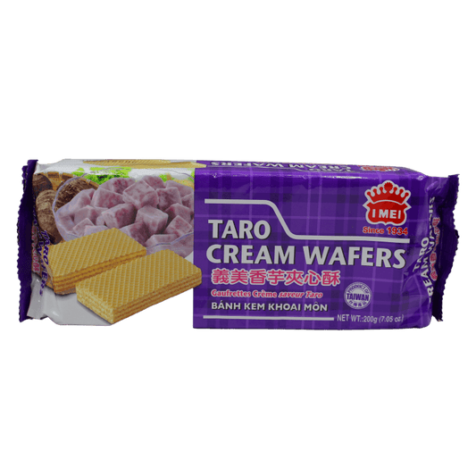 I-MEI Cream-Wafern, Taro 200g