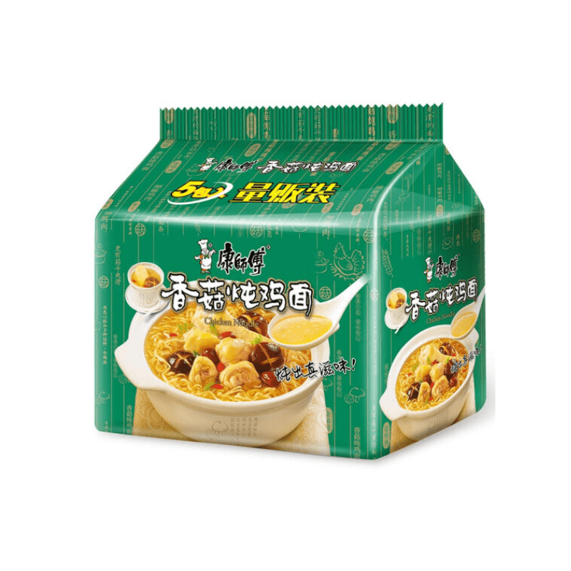 KangShiFu Instant Nudeln, Pilz Huhngeschmack 505g(101g*5)