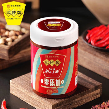 JuanCheng Dickbohnen Sauce mit Öl, scharf, Zusatzstofffrei 600g