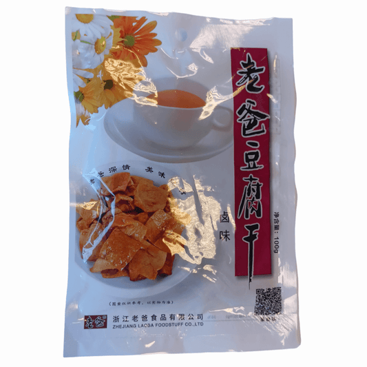 LaoBa Food Tofu-Snack, Geschmorte Geschmack 100g