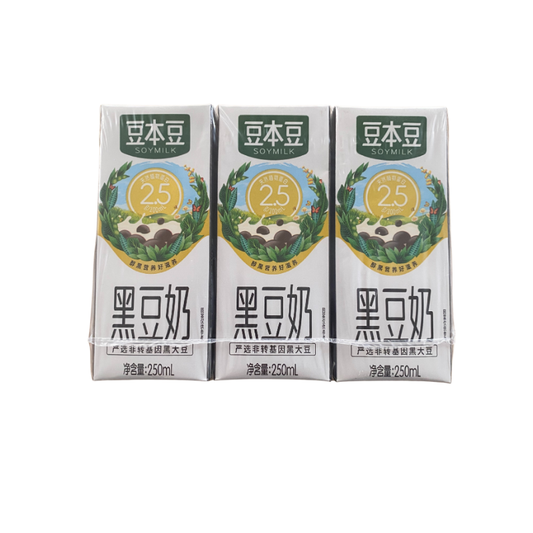保质期 2026-03-15 豆本豆 黑豆奶 1500ml(250ml*6)