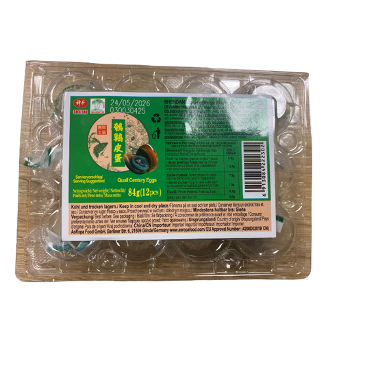 ShenDan Tausendjährige Wachteleier 84g (7g*12)