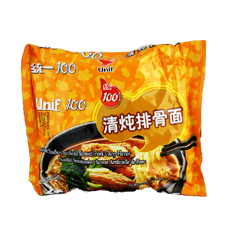 统一100 方便面 清炖排骨面 105g