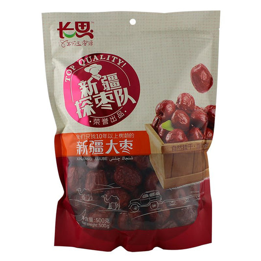 ChangSi Getrocknete Xinjiang Dattel, groß 500g