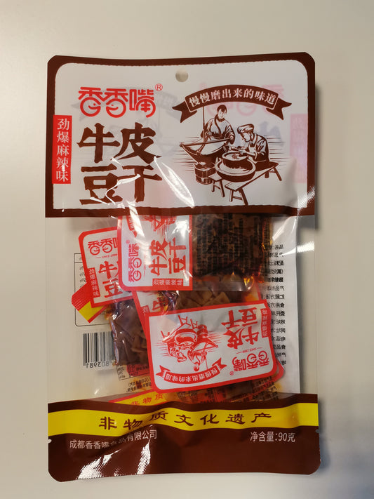 香香嘴 牛皮豆干 劲爆麻辣味 90g
