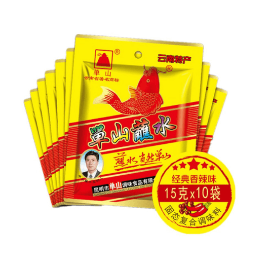 DanShan ZhanShui Chilipulver 150g(15g*10)