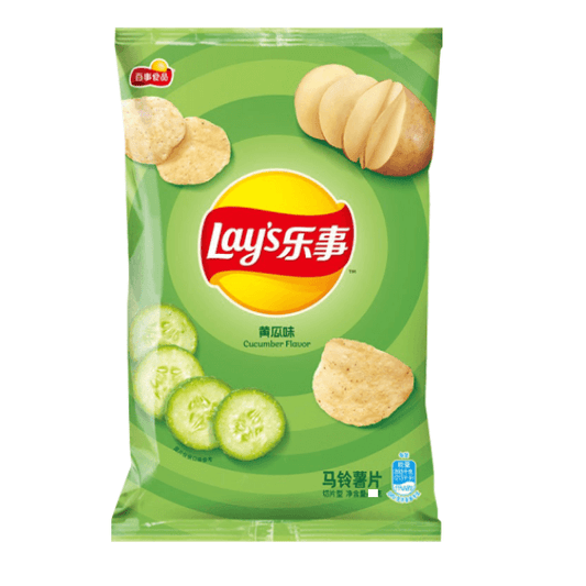 保质期 2025-02-26 乐事 薯片 黄瓜味 70g