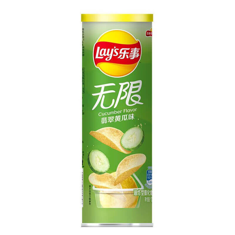 Lay's Kartoffelchip Gurkengeschmack 90g