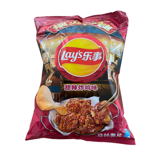 Lay’s Kartoffelchips, Süß-würzigem Hähnchengeschmack 70g