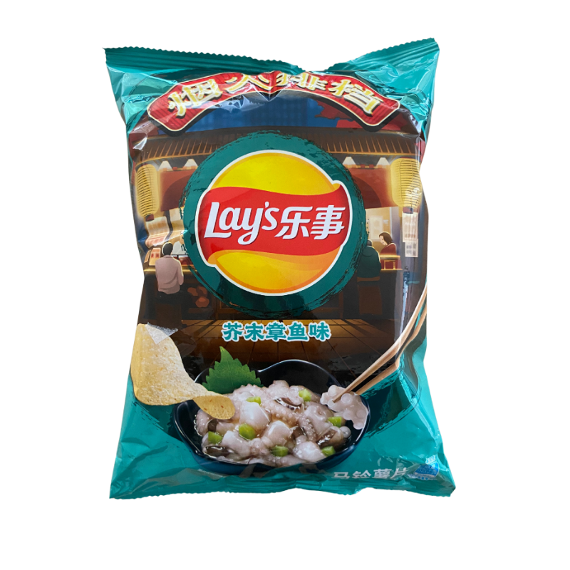 乐事 薯片 芥末章鱼味 70g