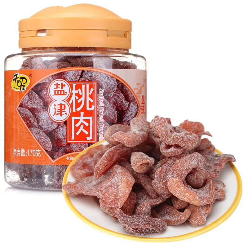 天喔 盐津桃肉 170g