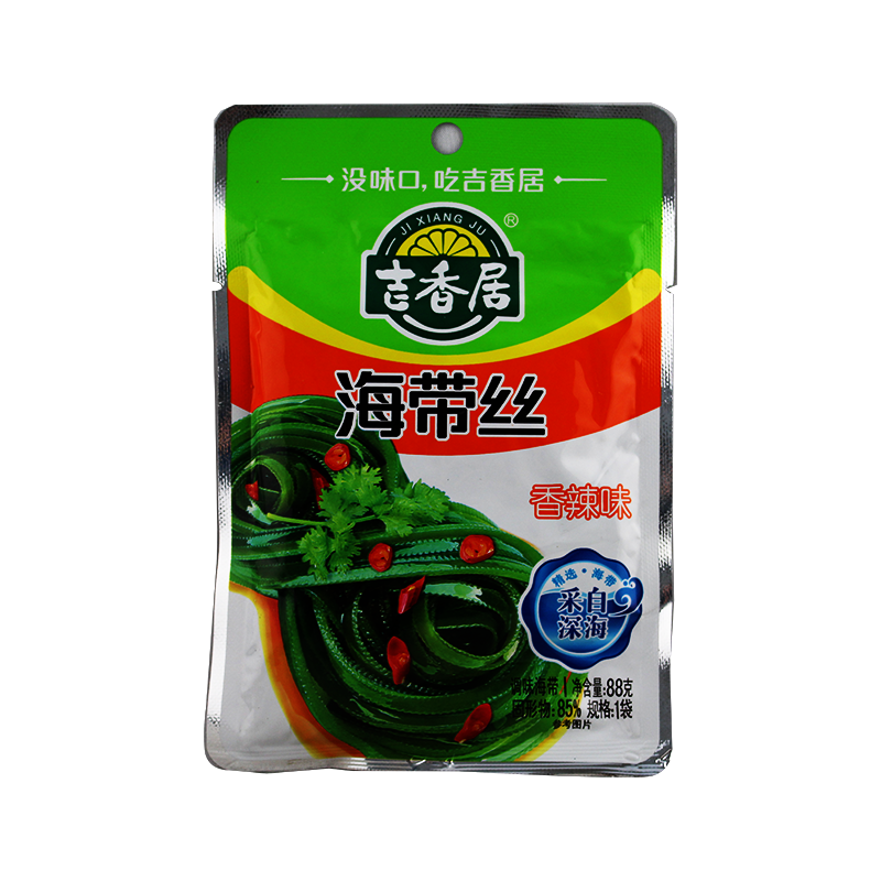 (5 Pack) JiXiangJu Seetang mit Rotem Chili 88g*5