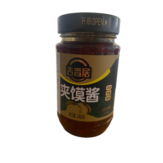 (Glas) JiXiangJu Chilisauce für Hefekloß 240g