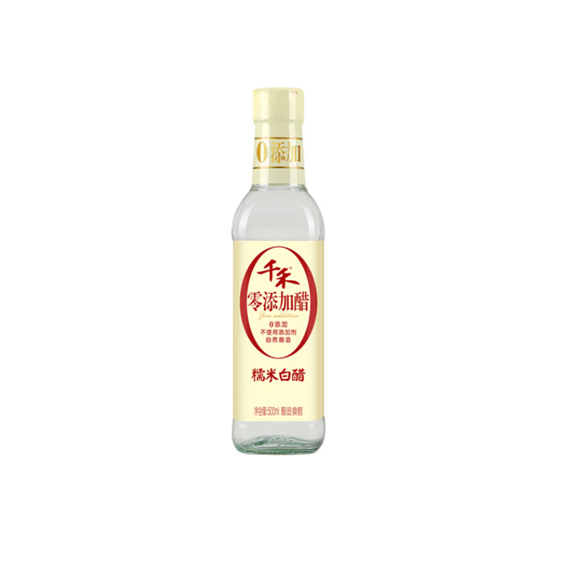 千禾 零添加 糯米白醋 500ml