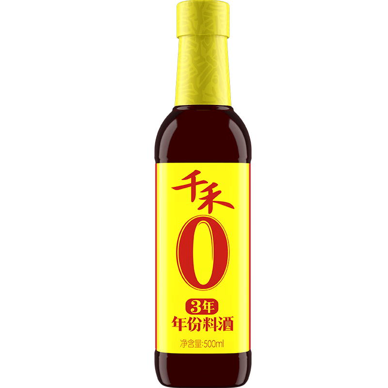 千和 零添加 糯米料酒 500ml*