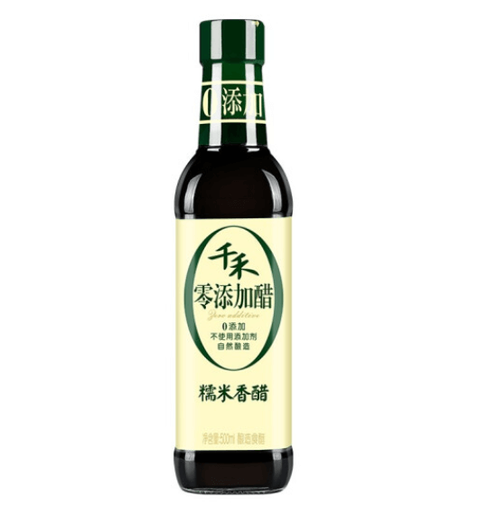 QianHe Schwarzer Klebreis Essig 500ml