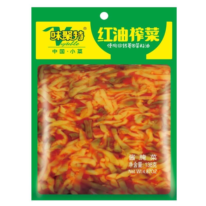 味聚特 红油榨菜 138g