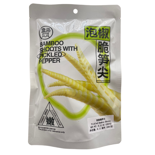 盒马生鲜 泡椒脆笋尖 230g