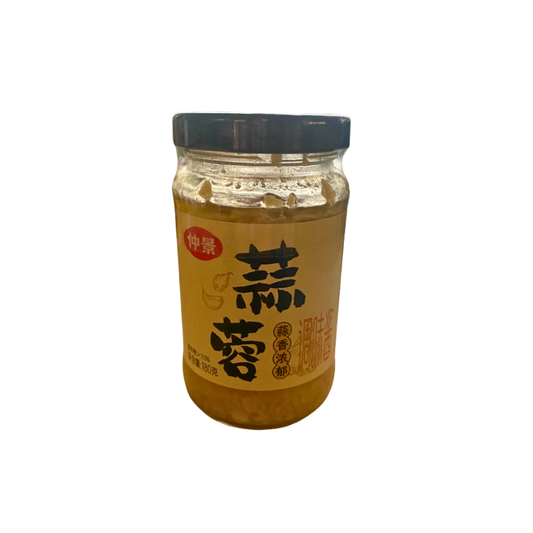 (Glas) ZhongJing Würzsoße aus Knoblauch 180g
