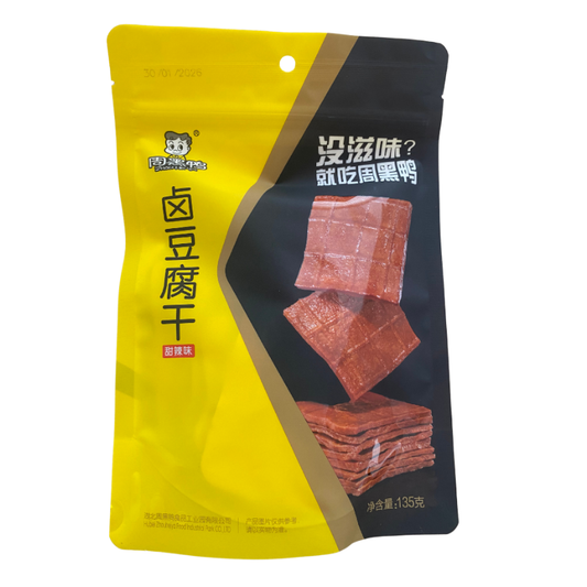 周黑鸭 卤豆腐干 甜辣味 135g