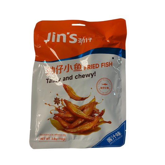 JINZAI Instant Gebratene Anchovis, Soßengeschmack 110g