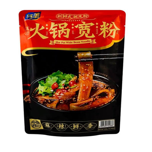YuMei Hot Pot Breite Bohnen Nudel 265g