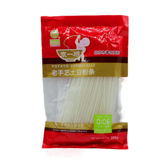 京一根 老手艺土豆粉条 细 (1.6mm) 200g 