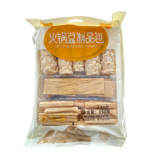 YuanPing Getrocknet Tofu, gemischt 150g - Infigoo GmbH