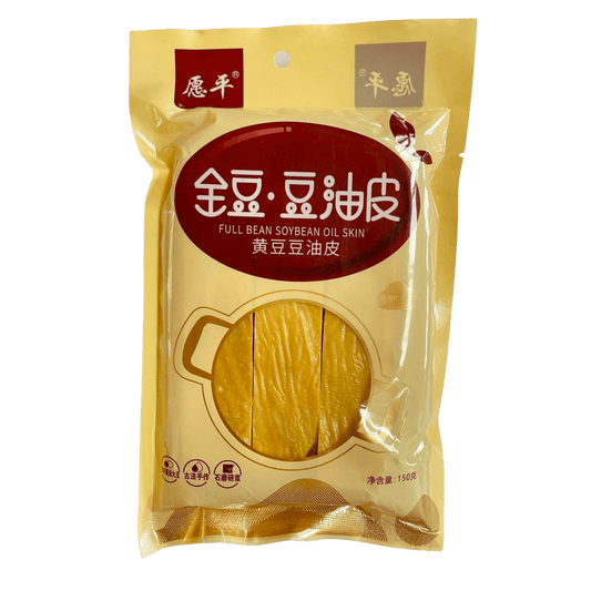 愿平 全豆 豆油皮 豆腐皮 150g
