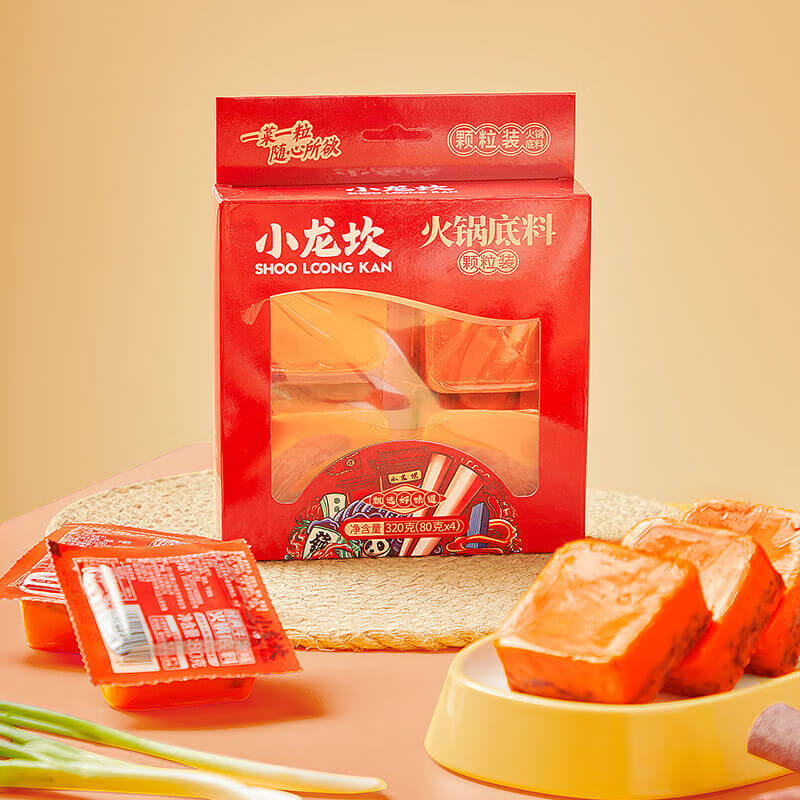 小龙坎  火锅底料 四粒装 320g(80g*4)