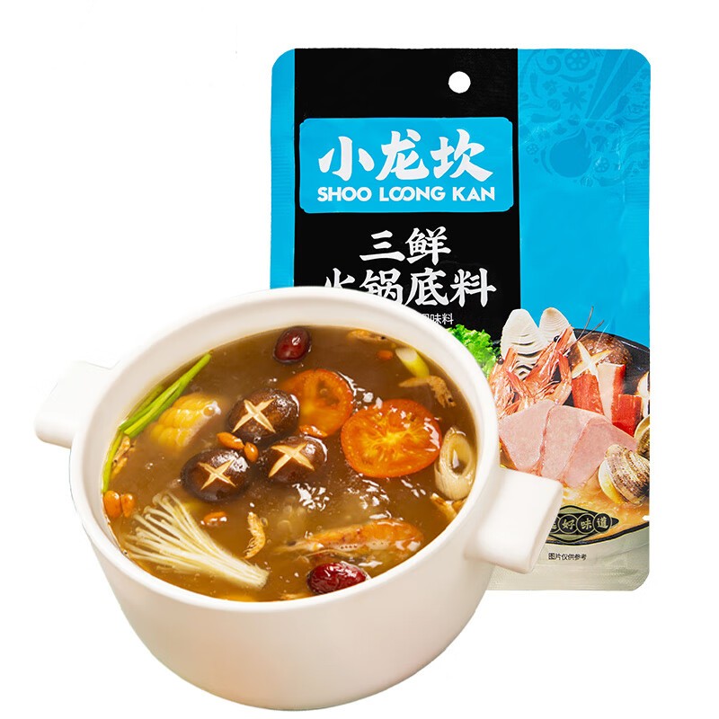 小龙坎 火锅底料 三鲜火锅底料 158g