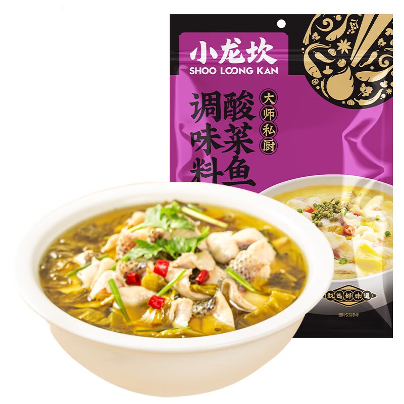 小龙坎 酸菜鱼调味料 360g