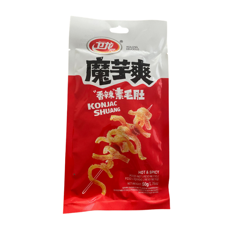 卫龙 魔芋爽 香辣素毛肚 50g