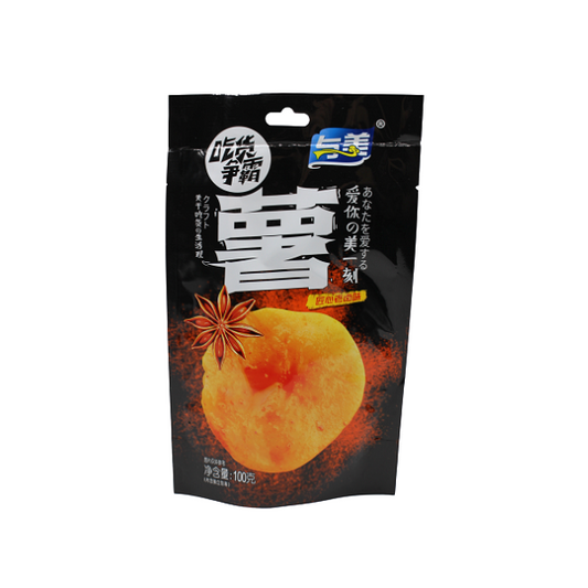 YUMEI Instant Kartoffelchips, Würzig Geschmack 100g