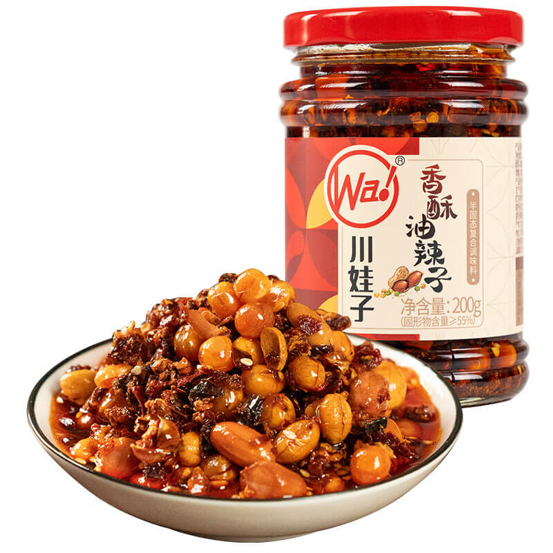 ChuanWaZi Knusprige Chillisauce, ölig 200g