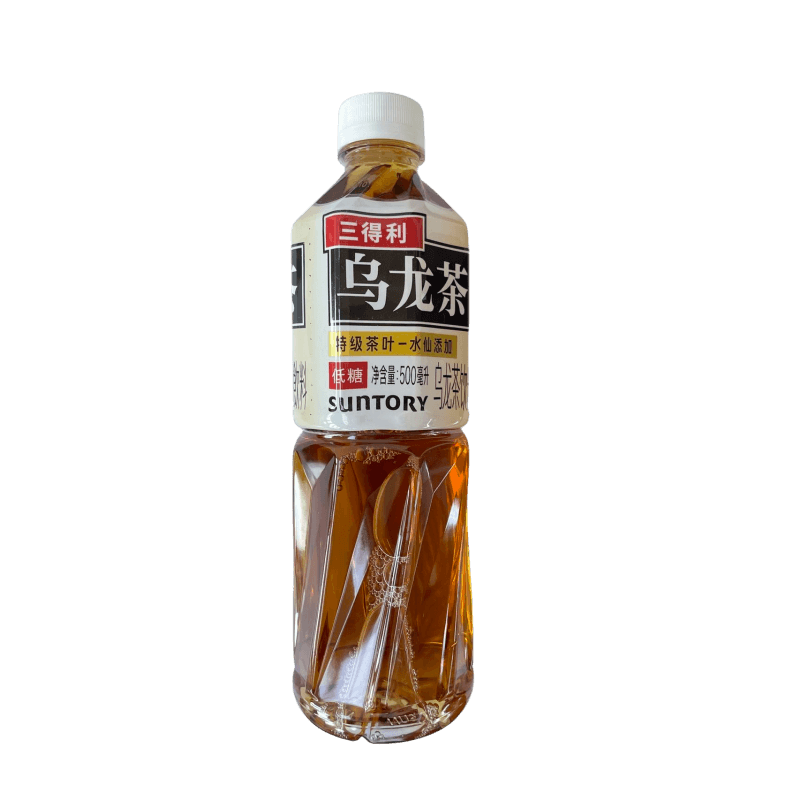 保质期 2025-02-28 三得利 乌龙茶饮料 低糖 500ml