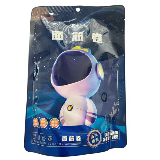 周黑鸭 周小伴 面筋卷 孜香烧烤味 160g