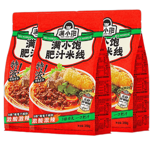 满小饱 方便米线 肥汁米线 310g