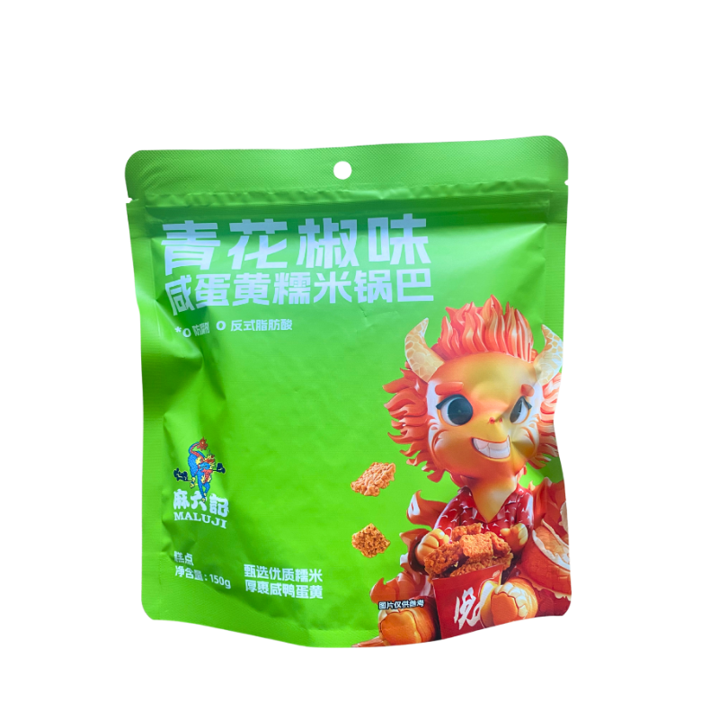 MaLuJi Knusprige Reiskräcker mit Grüner Szechuanpfeffer Geschmack 150g - Infigoo GmbH