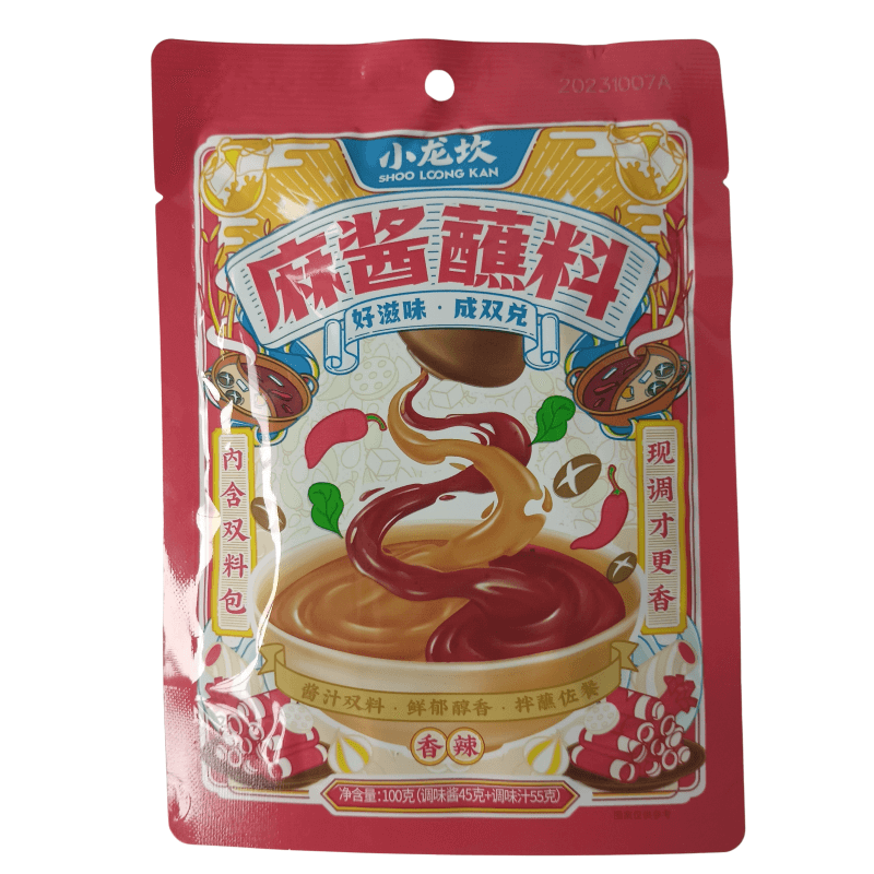小龙坎 麻酱调料 香辣味 100g