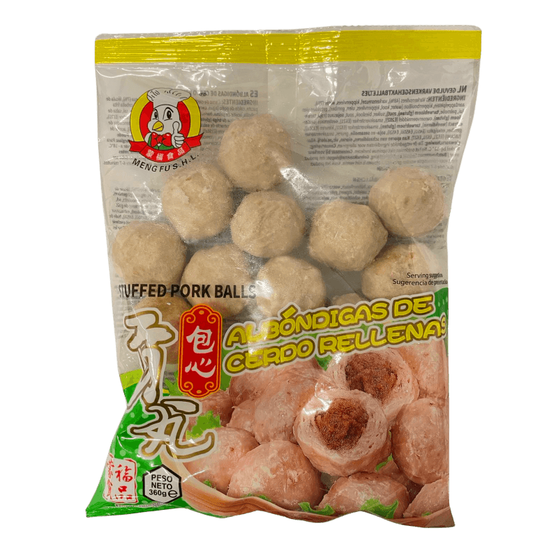 MengFu Gefüllte Schweinefleischbällchen, tiefgefroren 360g